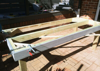 Baulkham Hills Modwwod deck ,screen and table (1)