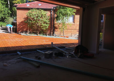 Beecroft new garage drivway bathroom renovation and hardwood floor (26)