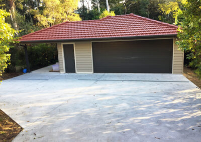 Beecroft new garage drivway bathroom renovation and hardwood floor (30)