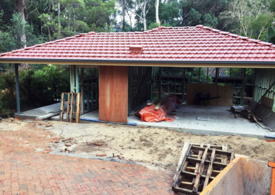Beecroft new garage drivway bathroom renovation and hardwood floor (8)