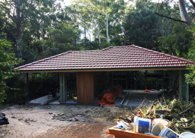 Beecroft new garage drivway bathroom renovation and hardwood floor (9)