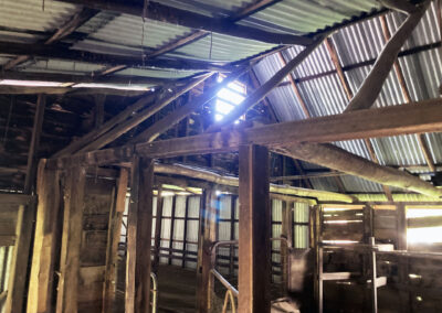 Bungonnia shearing shed repairs (32)