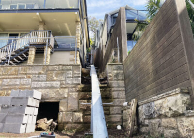 Cottage Point Inclinator install and alterrations (2)