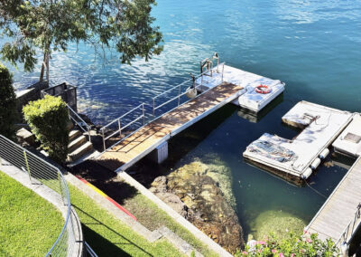 Cottage Point Pontoon Footing